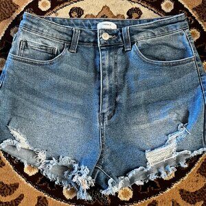 FOREVER 21 Light blue denim shorts